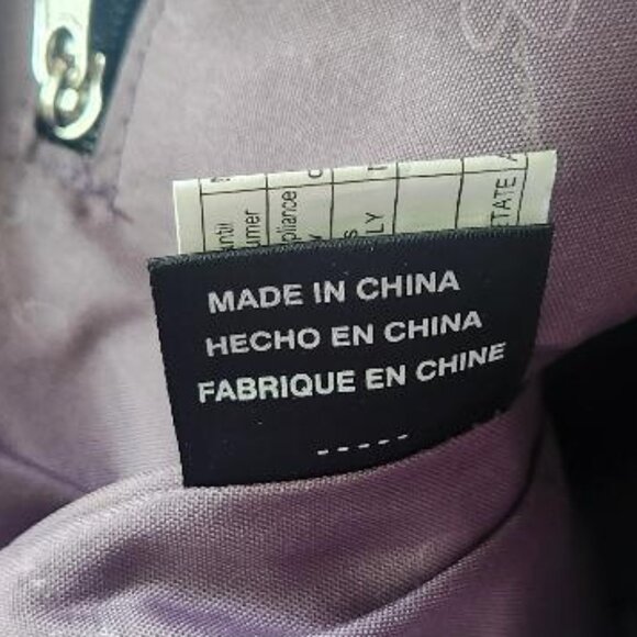 Jessica Simpson Leopard Faux Black Leather Tote Handbag - Picture 13 of 16